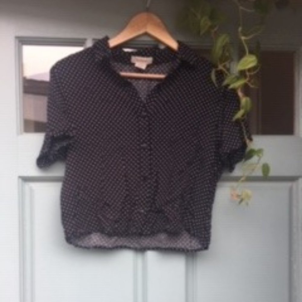 Polka dot blouse